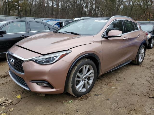 SJKCH5CP5JA054155 - 2018 INFINITI QX30 BASE PINK photo 1