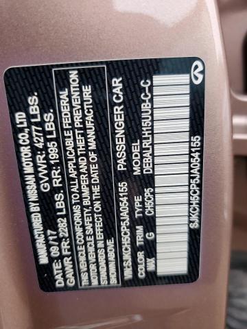 SJKCH5CP5JA054155 - 2018 INFINITI QX30 BASE PINK photo 13