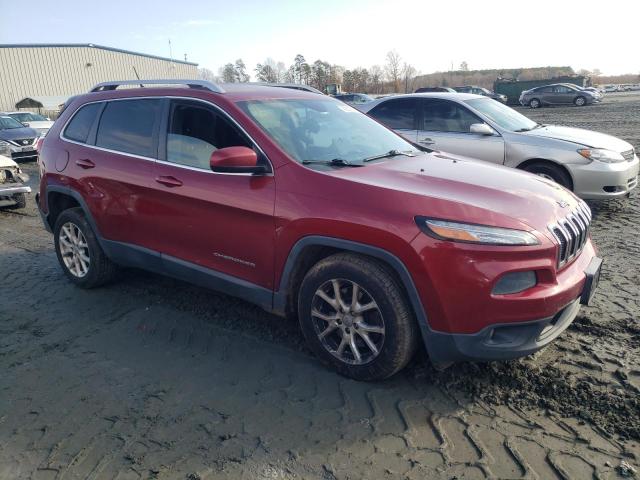 1C4PJLCBXEW205422 - 2014 JEEP CHEROKEE L MAROON photo 4