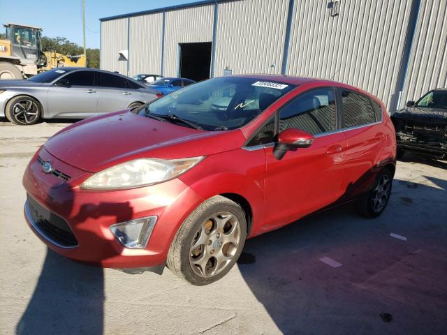 3FADP4FJ5BM124601 - 2011 FORD FIESTA SES RED photo 1