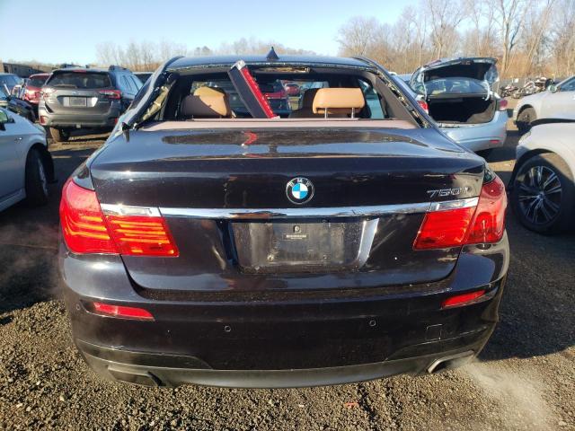 WBAKC6C51CDX99632 - 2012 BMW 750 XI BLACK photo 6