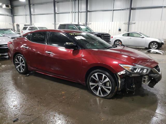 1N4AA6AP2GC442910 - 2016 NISSAN MAXIMA 3.5 MAROON photo 4