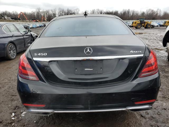 WDDUG6EB1JA367291 - 2018 MERCEDES-BENZ S 450 4MAT BLACK photo 6