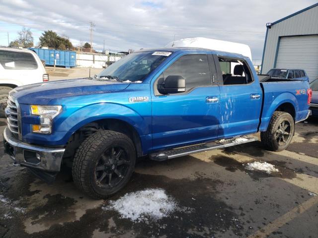 1FTEW1EF6HKD04439 - 2017 FORD F150 SUPER BLUE photo 1