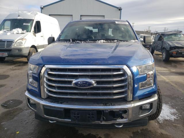 1FTEW1EF6HKD04439 - 2017 FORD F150 SUPER BLUE photo 5