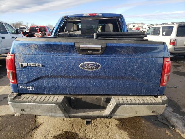 1FTEW1EF6HKD04439 - 2017 FORD F150 SUPER BLUE photo 6