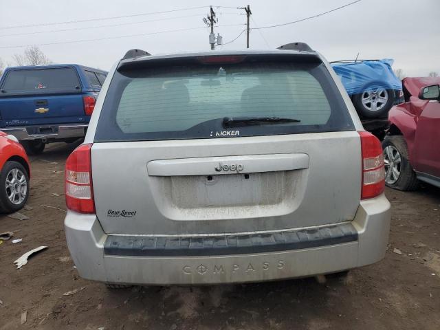 1J8FT47WX7D431282 - 2007 JEEP COMPASS SILVER photo 6