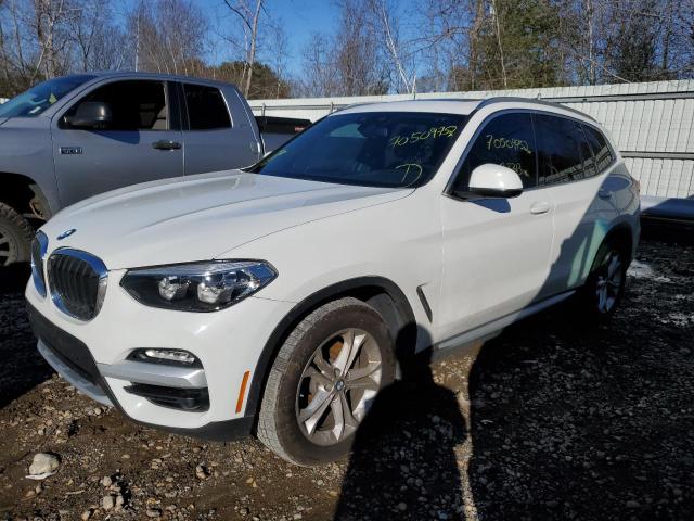 5UXTR9C57KLE18329 - 2019 BMW X3 XDRIVE3 WHITE photo 1