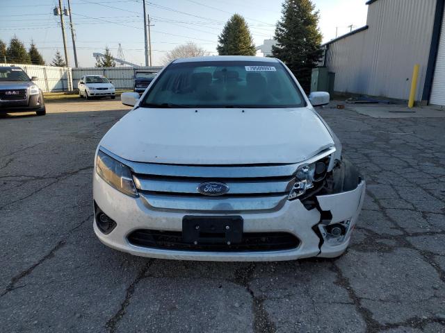 3FADP0L35BR110456 - 2011 FORD FUSION HYB WHITE photo 5