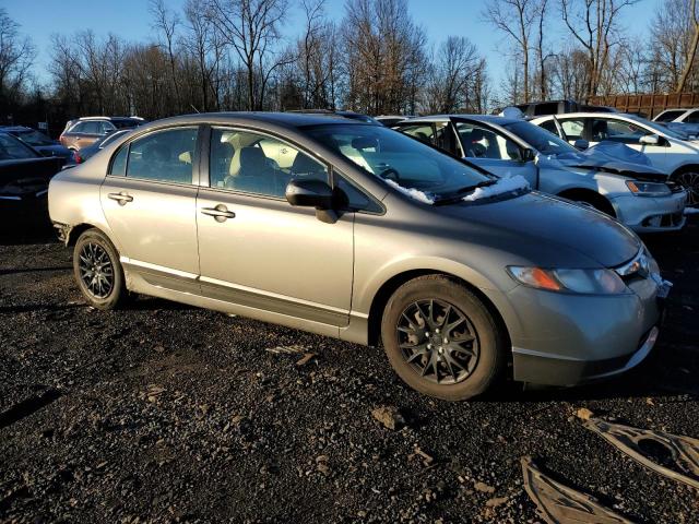 JHMFA36207S008792 - 2007 HONDA CIVIC HYBR GRAY photo 4