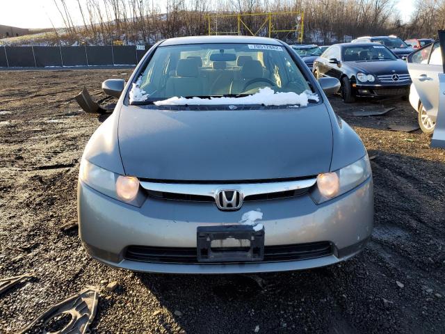 JHMFA36207S008792 - 2007 HONDA CIVIC HYBR GRAY photo 5