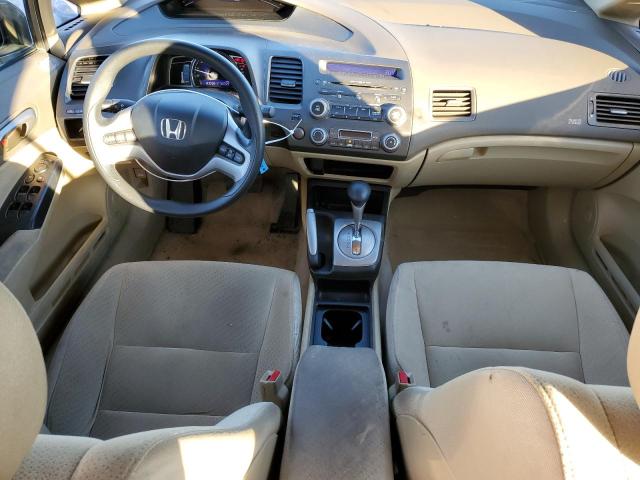 JHMFA36207S008792 - 2007 HONDA CIVIC HYBR GRAY photo 8