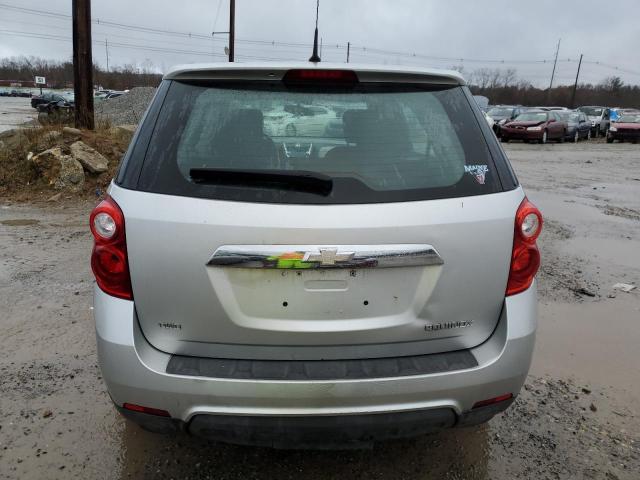 2CNFLCEC8B6****** - 2011 CHEVROLET EQUINOX SILVER photo 6