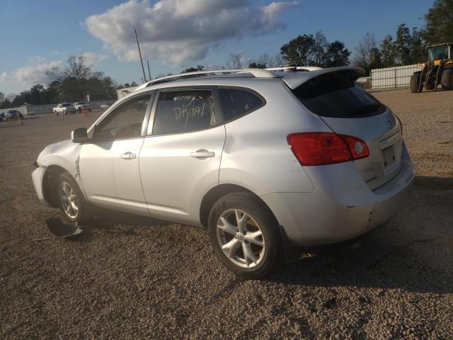 JN8AS58VX8W133874 - 2008 NISSAN ROGUE SILVER photo 2