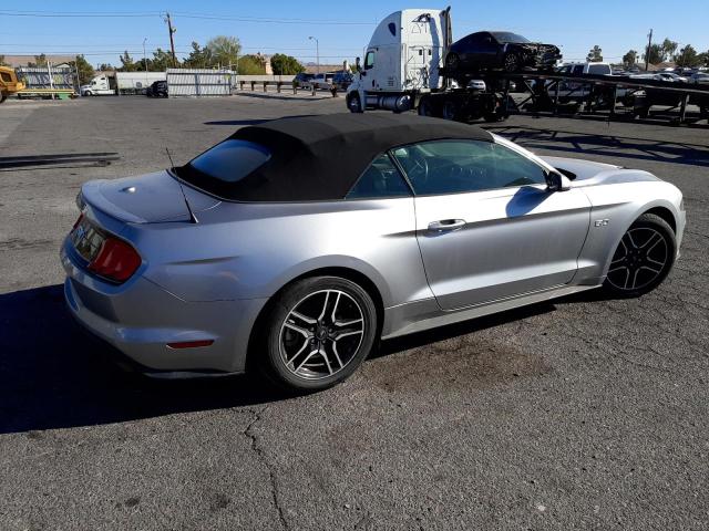 1FATP8FF5M5106459 - 2021 FORD MUSTANG GT SILVER photo 3