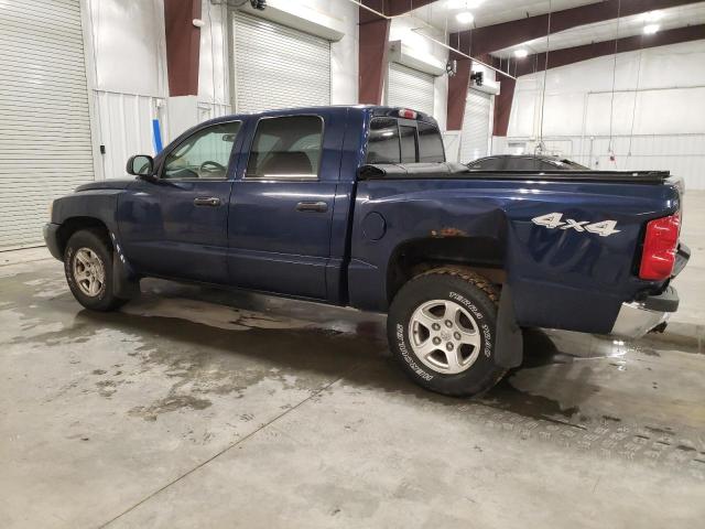 1D7HW48NX5S158419 - 2005 DODGE DAKOTA QUA BLUE photo 2