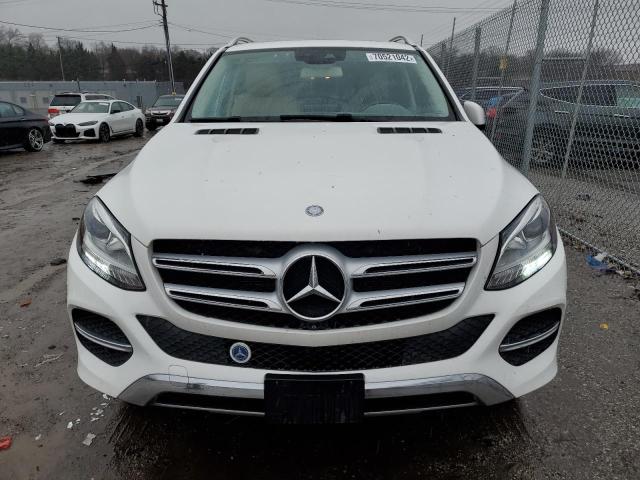 4JGDA5HB4HA912424 - 2017 MERCEDES-BENZ GLE 350 4M WHITE photo 5