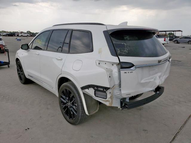 1GYKPGRS9MZ168765 - 2021 CADILLAC XT6 SPORT WHITE photo 3