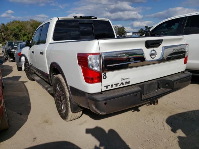 1N6AA1E62KN506064 - 2019 NISSAN TITAN PLAT WHITE photo 2