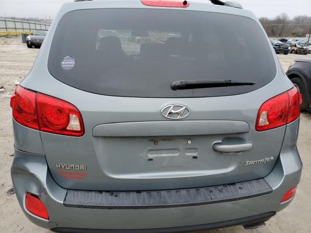 5NMSG13D97H113335 - 2007 HYUNDAI SANTA FE G TURQUOISE photo 6