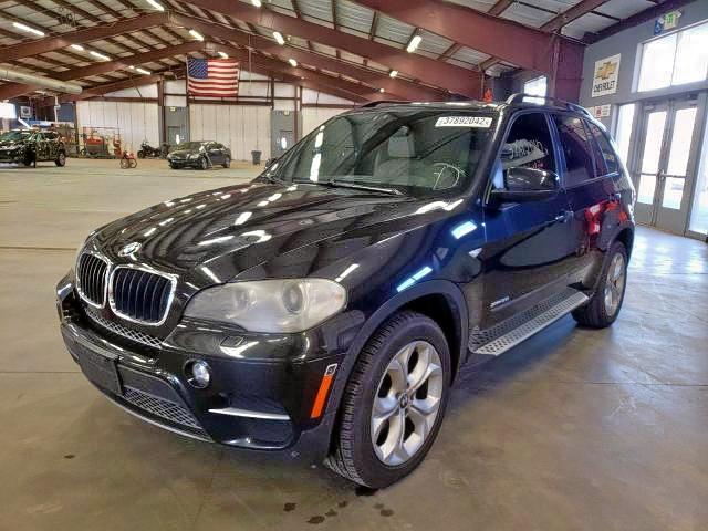 5UXZV4C50CL743833 - 2012 BMW X5 XDRIVE3 BLACK photo 2