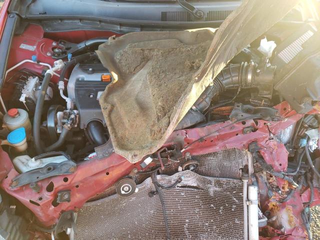 1HGCS12808A006436 - 2008 HONDA ACCORD EXL RED photo 11