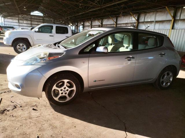 JN1AZ0CP1CT025448 - 2012 NISSAN LEAF SV SILVER photo 1