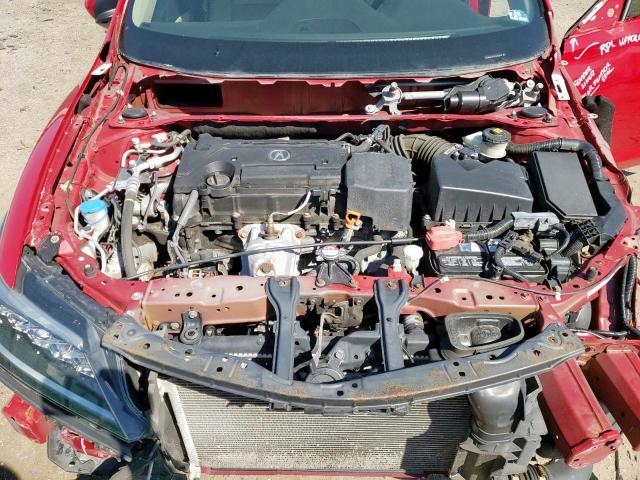 19UDE2F3XHA004922 - 2017 ACURA ILX BASE W RED photo 7