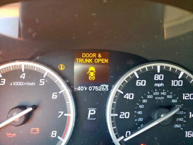 19UDE2F3XHA004922 - 2017 ACURA ILX BASE W RED photo 8