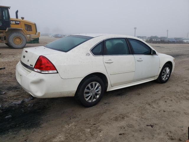 2G1WS57M791268158 - 2009 CHEVROLET IMPALA POL WHITE photo 3