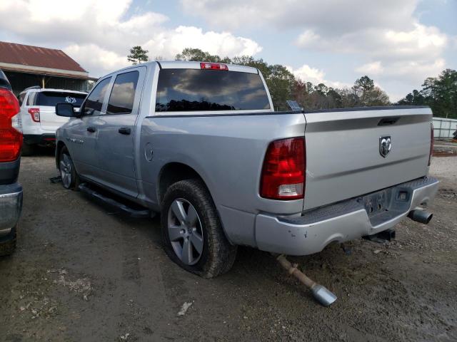 1C6RD6KT6CS285972 - 2012 DODGE RAM 1500 S SILVER photo 2