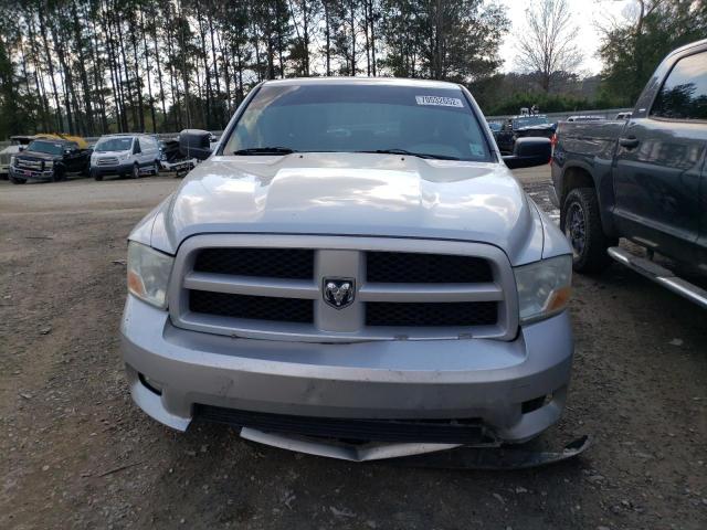 1C6RD6KT6CS285972 - 2012 DODGE RAM 1500 S SILVER photo 5