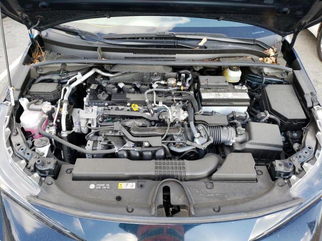 JTND4MBE0M3106146 - 2021 TOYOTA COROLLA SE BLUE photo 11