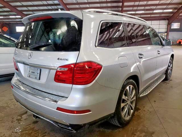 4JGDF7CE8EA296804 - 2014 MERCEDES-BENZ GL 450 4MA SILVER photo 4