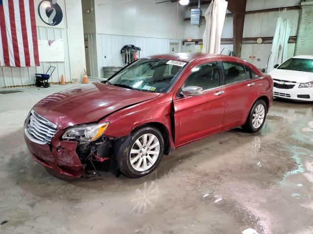 1C3CCBCG1DN528698 - 2013 CHRYSLER 200 RED photo 1