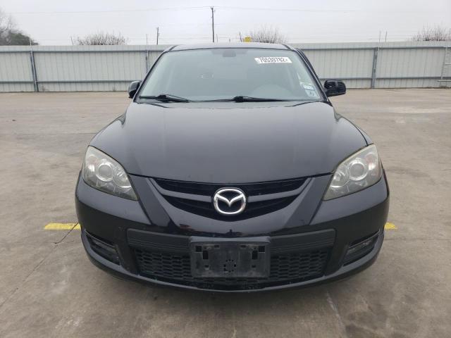 JM1BK34L881113483 - 2008 MAZDA SPEED 3 BLACK photo 5