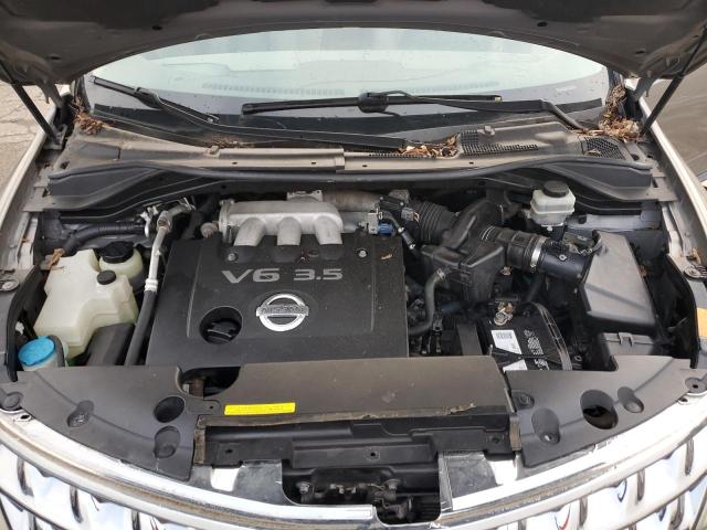 JN8AZ08W14W304674 - 2004 NISSAN MURANO SL TAN photo 12