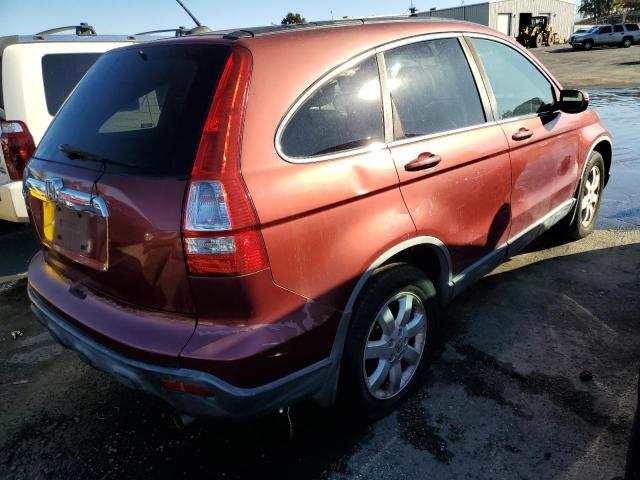 JHLRE38717C023231 - 2007 HONDA CR-V EXL BURGUNDY photo 3