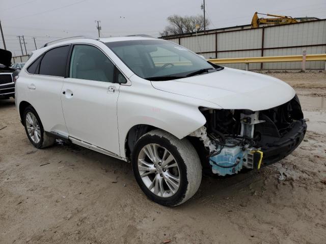 JTJBC1BA3C2428789 - 2012 LEXUS RX 450 WHITE photo 4