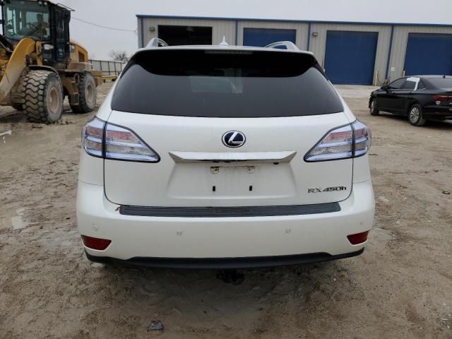 JTJBC1BA3C2428789 - 2012 LEXUS RX 450 WHITE photo 6