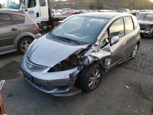 JHMGE88429S052252 - 2009 HONDA FIT SPORT SILVER photo 1