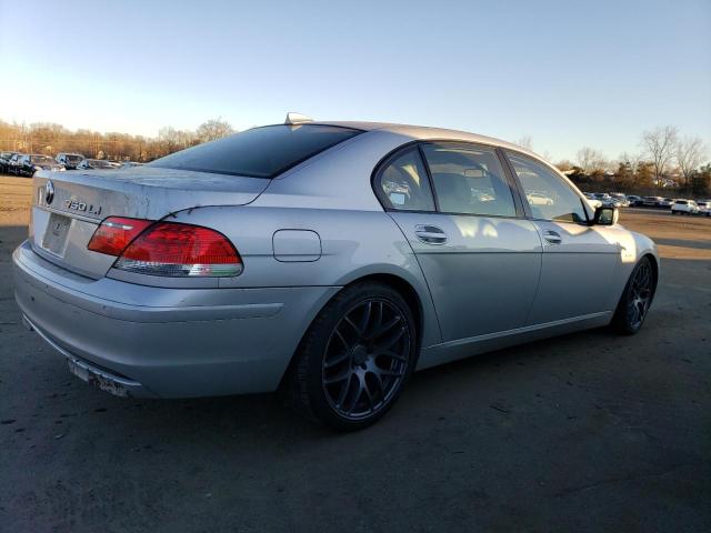 WBAHN835X7DT65246 - 2007 BMW 750 SILVER photo 3