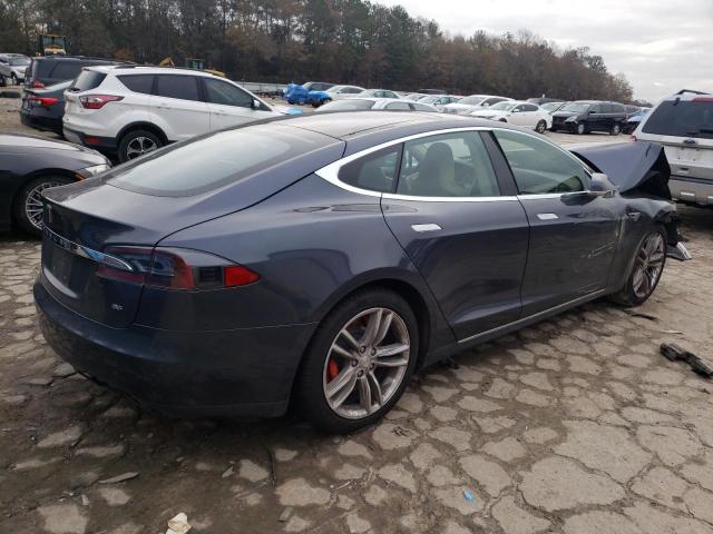 5YJSA1H12EFP57449 - 2014 TESLA MODEL S Մոխրագույն լուսանկար 3