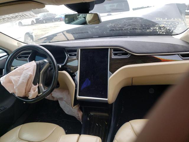 5YJSA1H12EFP57449 - 2014 TESLA MODEL S Մոխրագույն լուսանկար 8