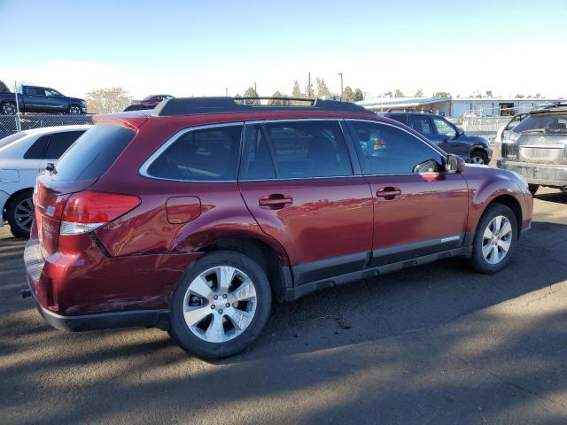 4S4BREAC2B2315342 - 2011 SUBARU OUTBACK 3. MAROON photo 3