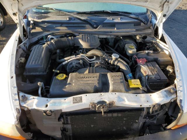 1B7FL26X01S346170 - 2001 DODGE DAKOTA WHITE photo 11