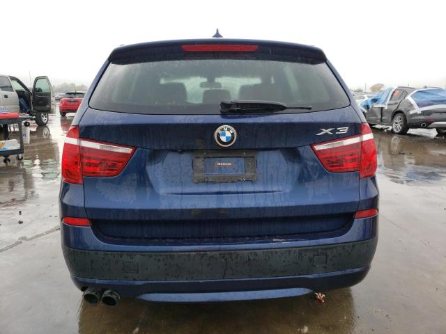 5UXWX9C52D0A13308 - 2013 BMW X3 XDRIVE2 BLUE photo 6