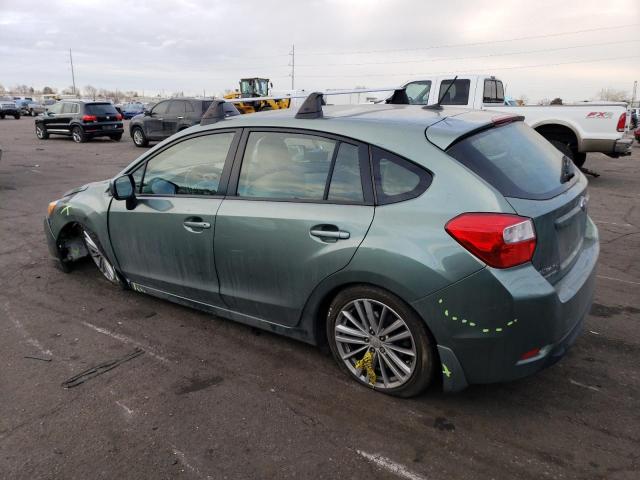 JF1GPAE67EH219596 - 2014 SUBARU IMPREZA PR GREEN photo 2