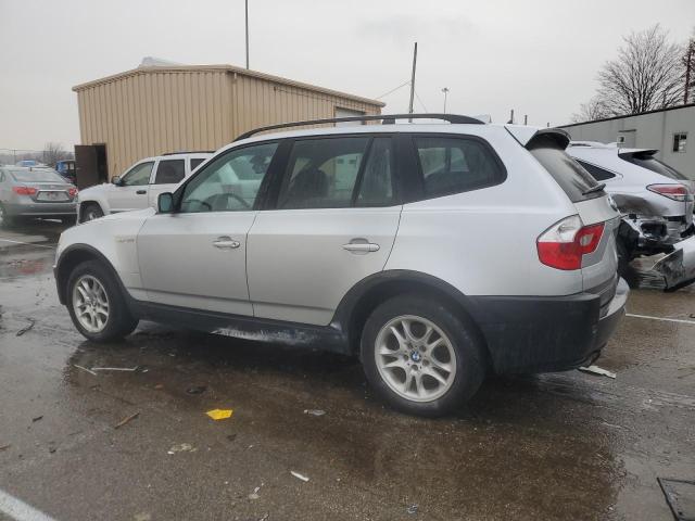 WBXPA73454WC42679 - 2004 BMW X3 2.5I SILVER photo 2