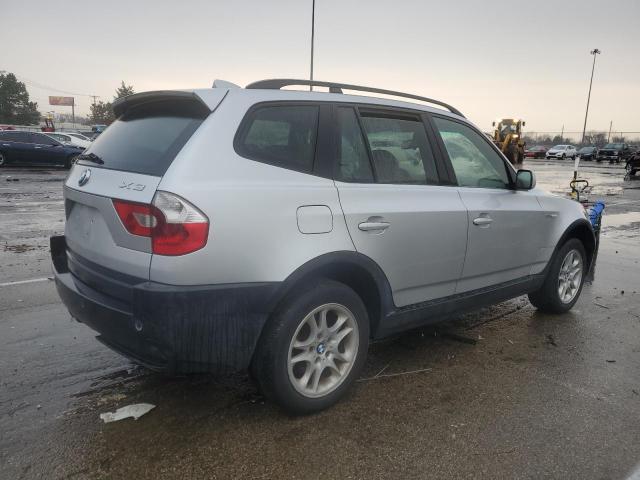 WBXPA73454WC42679 - 2004 BMW X3 2.5I SILVER photo 3